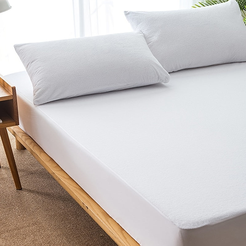 Waterproof Velvet Pillowcase 60-Thread Count Washable Smooth Plain Weave