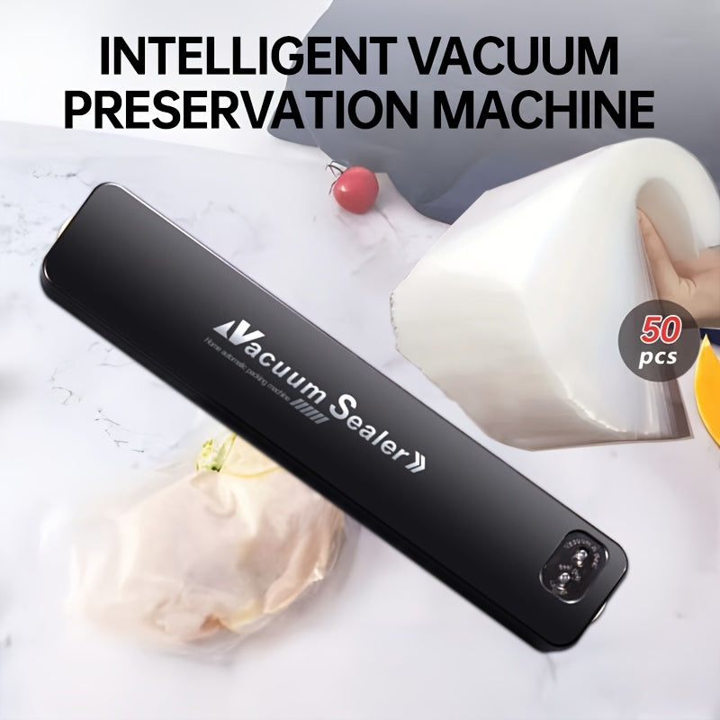 Автоматическая вакуумная упаковочная машина для сохранения продуктов, европейская вилка, компактный помощник на кухне