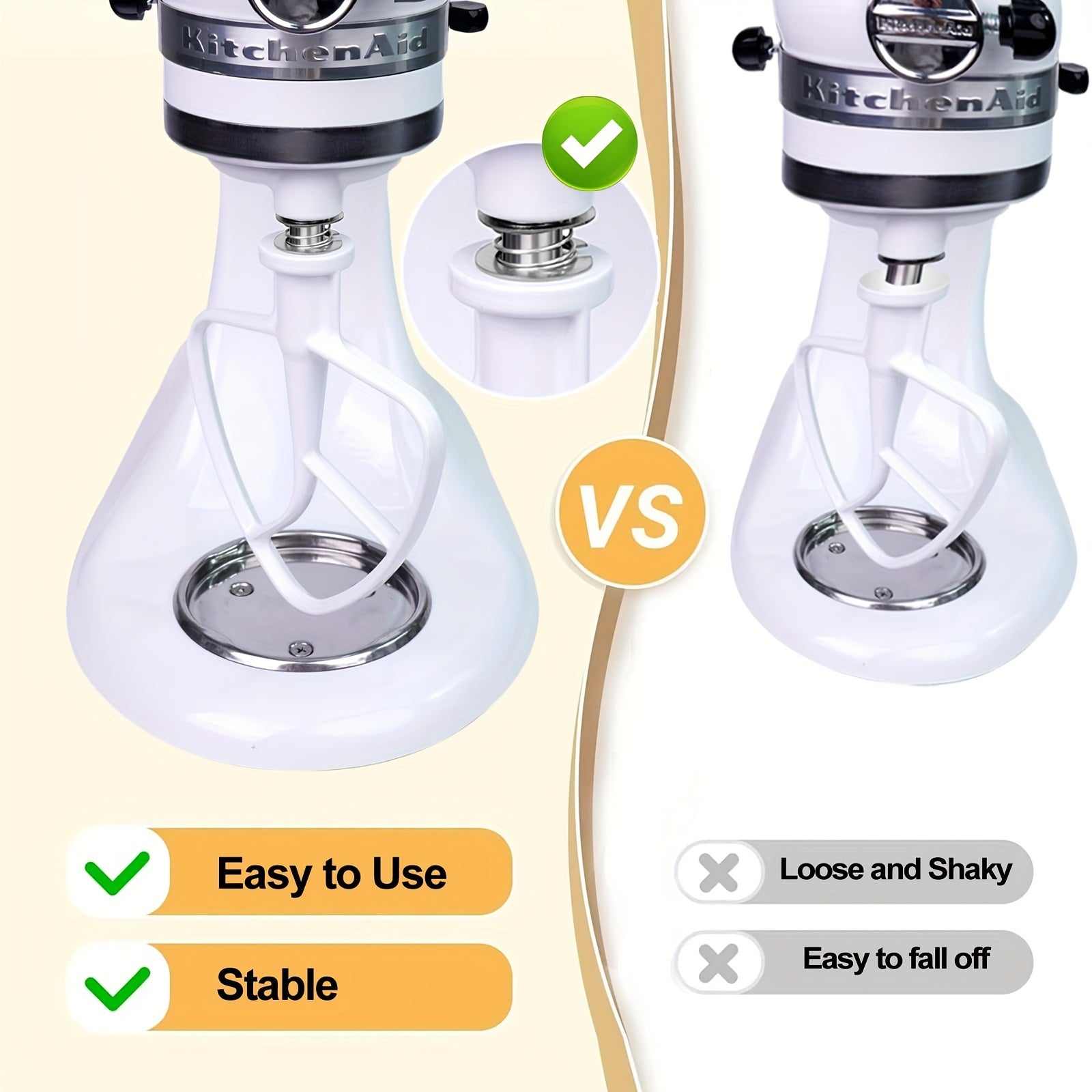 Stainless Steel Blender Spring va Washer Set 3.5 dan 8 Quart oshxona texnikalari uchun