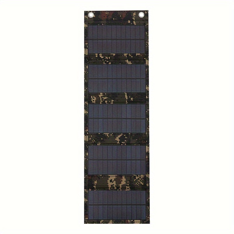 35W Portable Foldable Solar Charger Panel with USB Output for Travel Camping