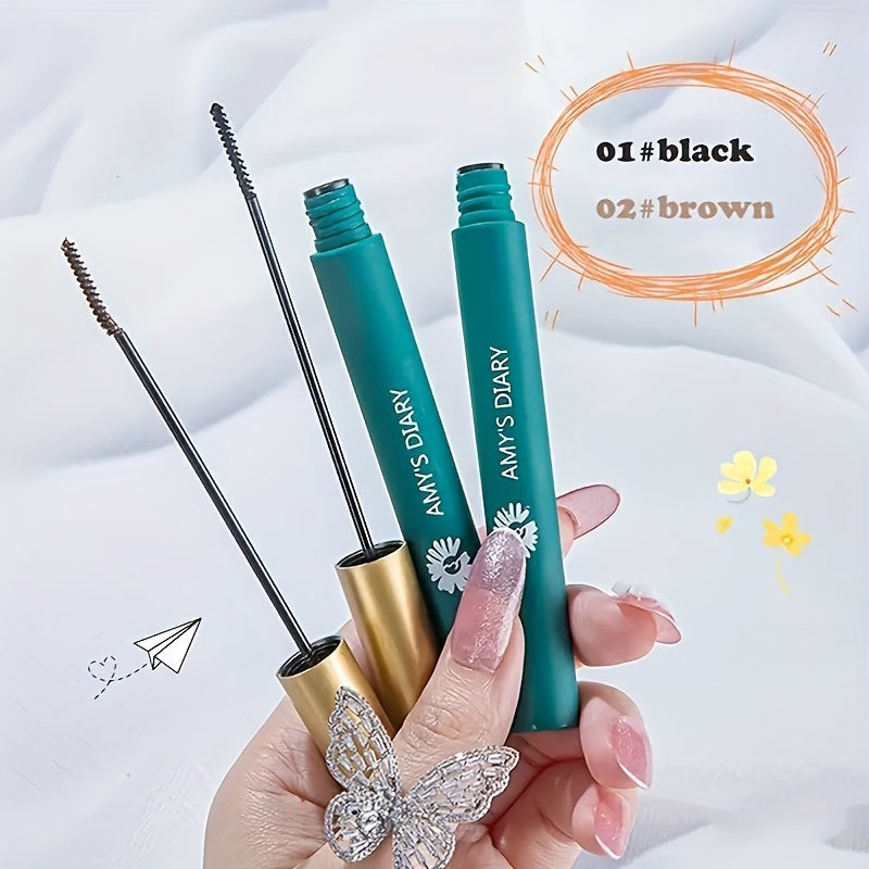 Waterproof Mascara for All Skin Types Long-Wearing Lengthening Curling