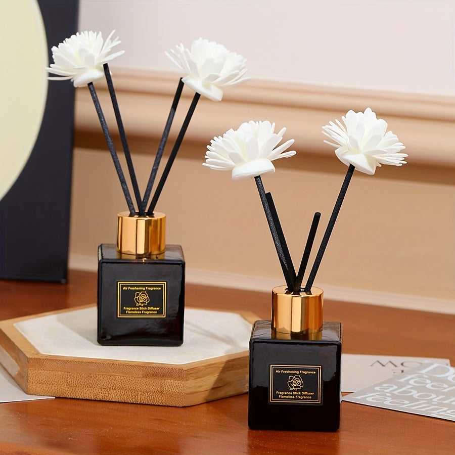 50ml Glass Flameless Air Freshener Diffuser Classic Scent No Electricity