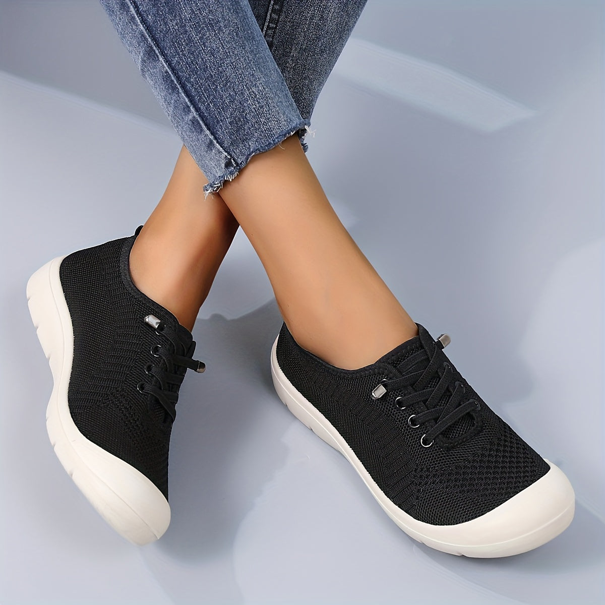 Zapatos planos casuales para mujer, ligeros y cómodos, calzado de otoño