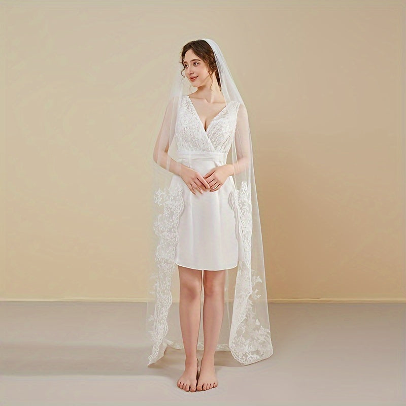 To‘y qiz to‘ylik xalat tasmali tikanli tilla 2m uzunlikda, bitta qatlamli, taroq bilan, polyester