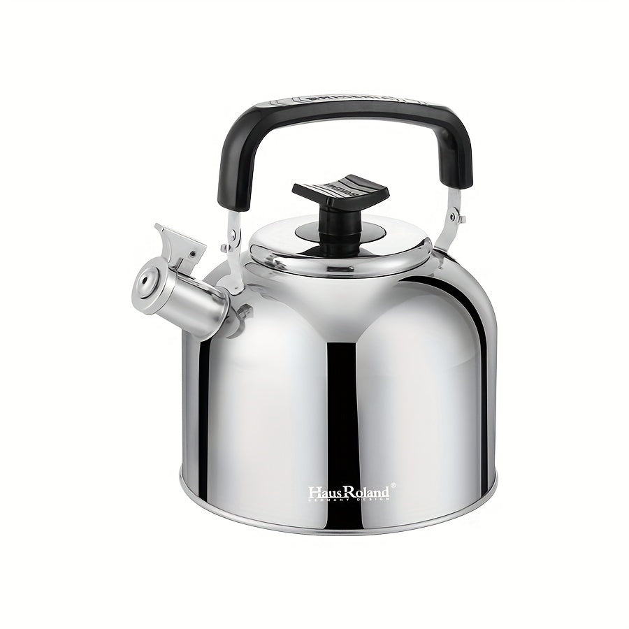 Stainless Steel Whistle Kettle 4L Capacity for Gas Electric and Ceramic Stoves