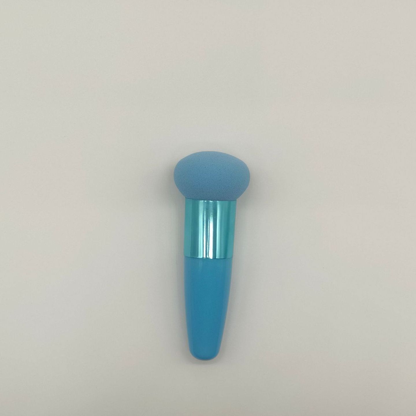 Uniseks makiyaj choʻpi bilan tutqichli goʻshtli goʻshtli qoʻllanma Beauty Blender Mushroom