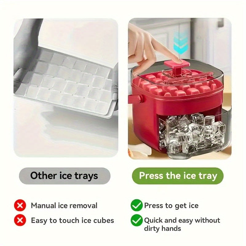 25 kub bo'shliq va oson bosish qopqog'i bilan kompaktdw dual-dizaynli muzlatgich