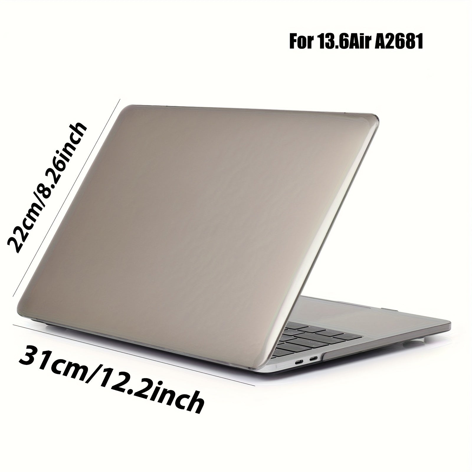 Waterproof Soft Plastic Laptop Case for MacBook Air/Pro 13.3/13.6 Dustproof Non-Slip