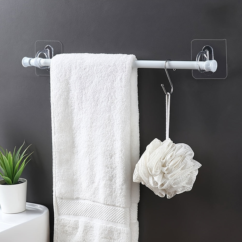 Juego de 10 ganchos adhesivos para paredes para organización de almacenamiento en baño y cocina