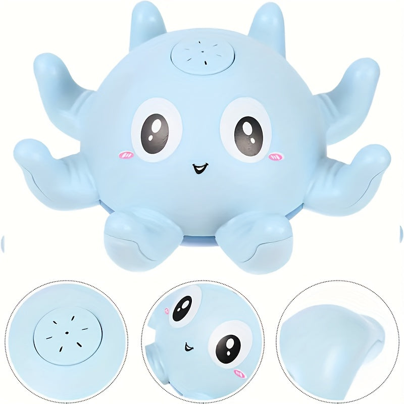 Juguete de bañera para niños con aspersor de agua para piscina y baño, en rosa o azul