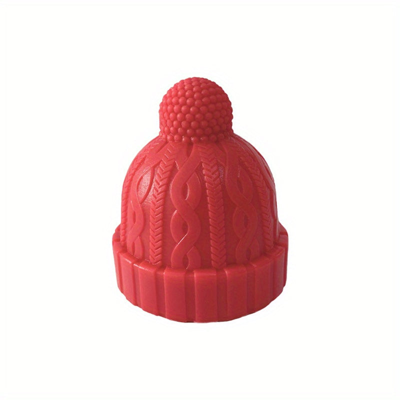 Silicone Hat-Shaped Wine Bottle Stopper Kitchen Dining Christmas Gift