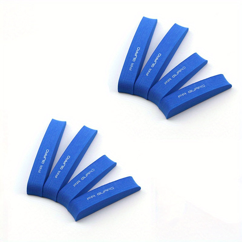 Avtomobil eshigi himoya qilish uchun 4 dona rezina chiziqli sirtni qoplash, chizish va qopqoqni himoya qilish uchun qopqoq qopqog'i