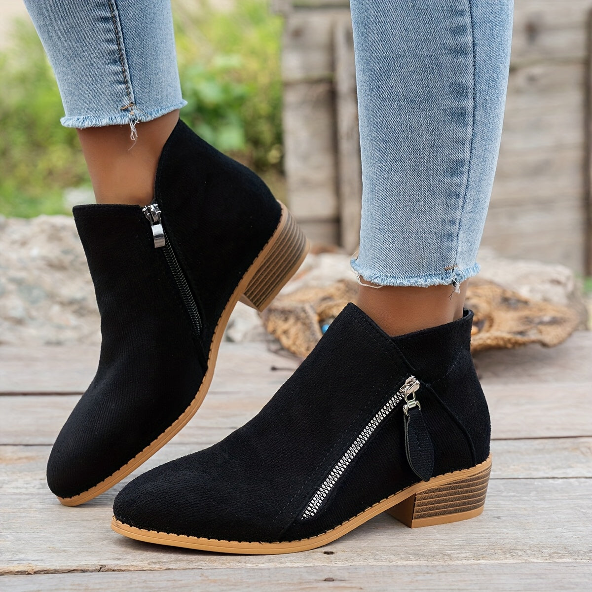 Women's Ankle Boots White Fashion Comfortable Casual Shoes