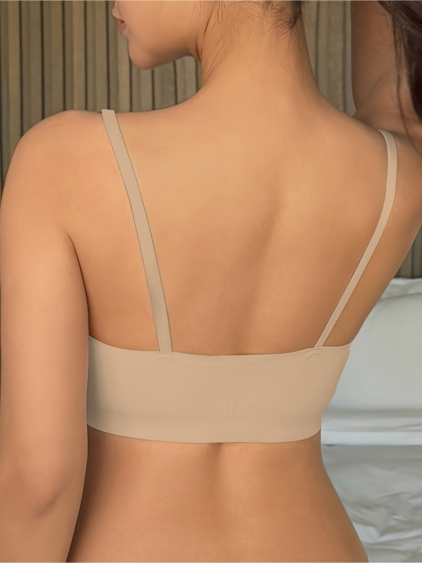 Women's Seamless Push-Up Bras 3 Pack Adjustable Straps Wire-Free Breathable