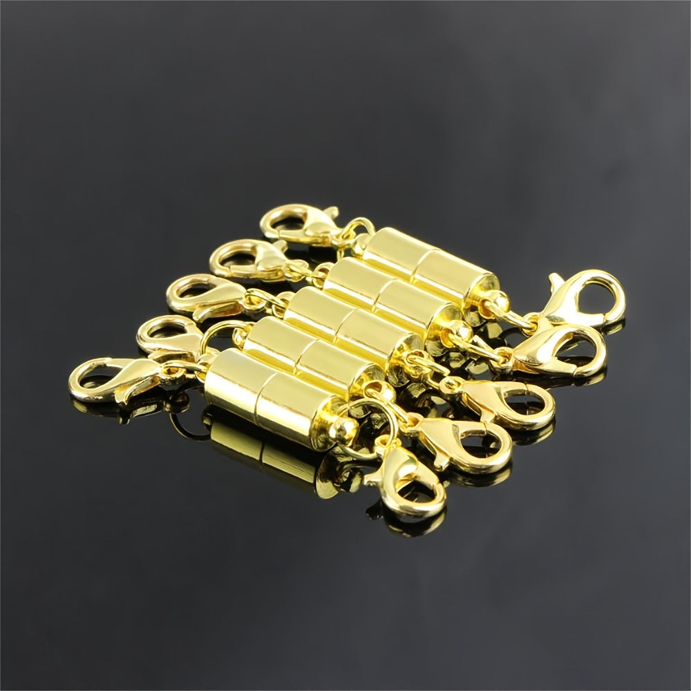 Set of 12 Magnetic Jewelry Clasps for Necklaces and Bracelets Secure Closure