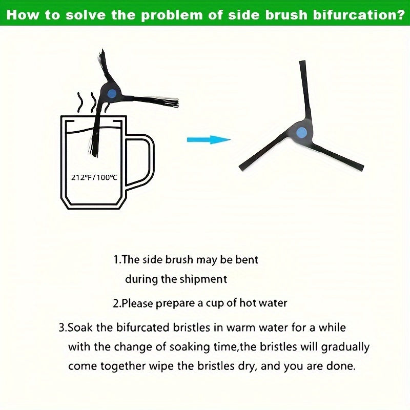 Ecovacs Deebot X5 Omni va X5 Pro uchun robot tozalash uchun aksessuarlar to'plami, asosiy cho'tka, tozalash matolari, chang qutilari, filtrlash va yon cho'tkalarini o'z ichiga oladi