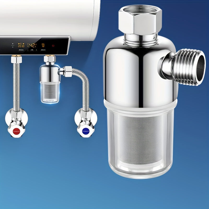 Old filtr bilan qulay zanglamaydigan po'latdan yasalgan elektr suv isitgichi - oson devorga o'rnatiladi, kartuşni almashtirishga ehtiyoj yo'q, kran va dushni tozalash vositasi bilan birga, yashash va tijorat maqsadlari uchun mukammal.