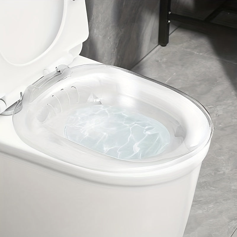 Household Bath Tub with Extra Thickness for Postpartum and Pregnant Women with Toilet Seat Sink and Separate Butt Cleaning Basin