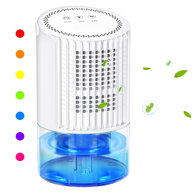 Kichik uy uchun namlikni olib tashlovchi qurilma, yotoq xonasi va shkaf uchun, jim, kompakt, namlikni yutuvchi