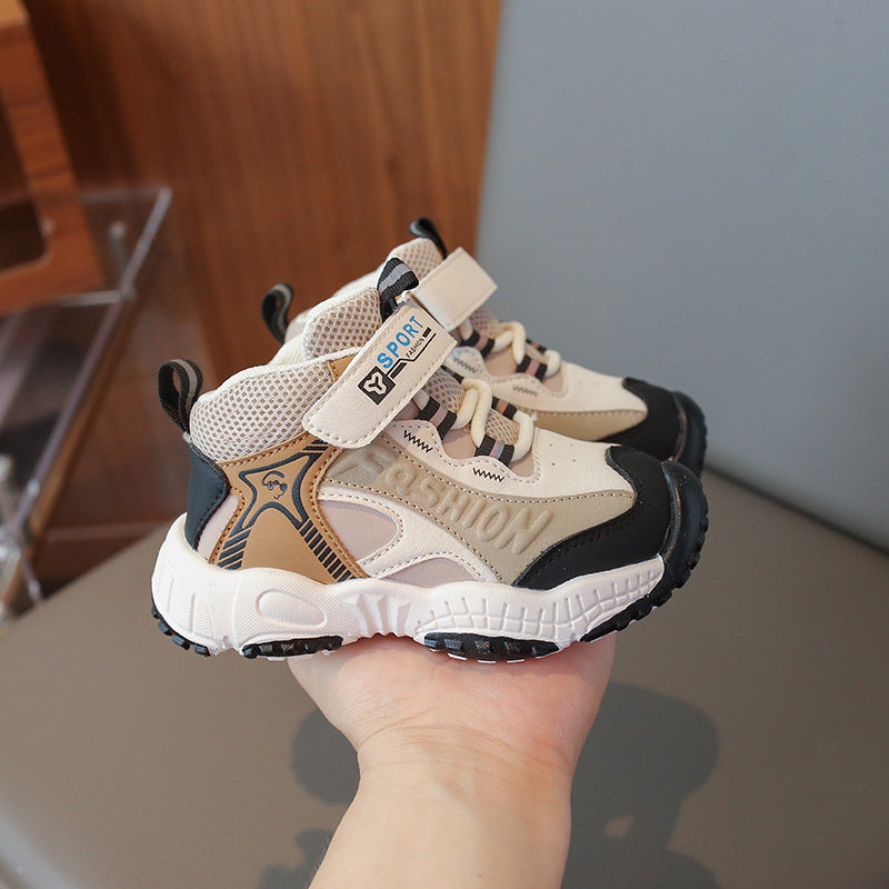 Детские легкие дышащие кроссовки для мальчиков и девочек, всесезонные, для прогулок, бега и походов на свежем воздухе