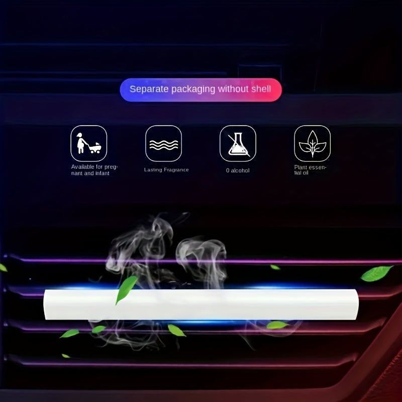 20 Pack Car Air Fresheners Solid Refill Diffuser Aromatherapy Interior Accessories