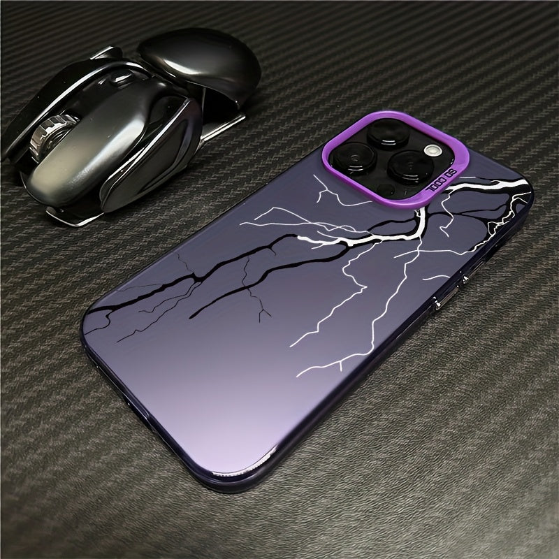 Men's and Women's Shock-Absorbing Air Cushion Phone Case for iPhone 16 Pro Max 15 14 Plus 13 12 11 with Lens Protection
