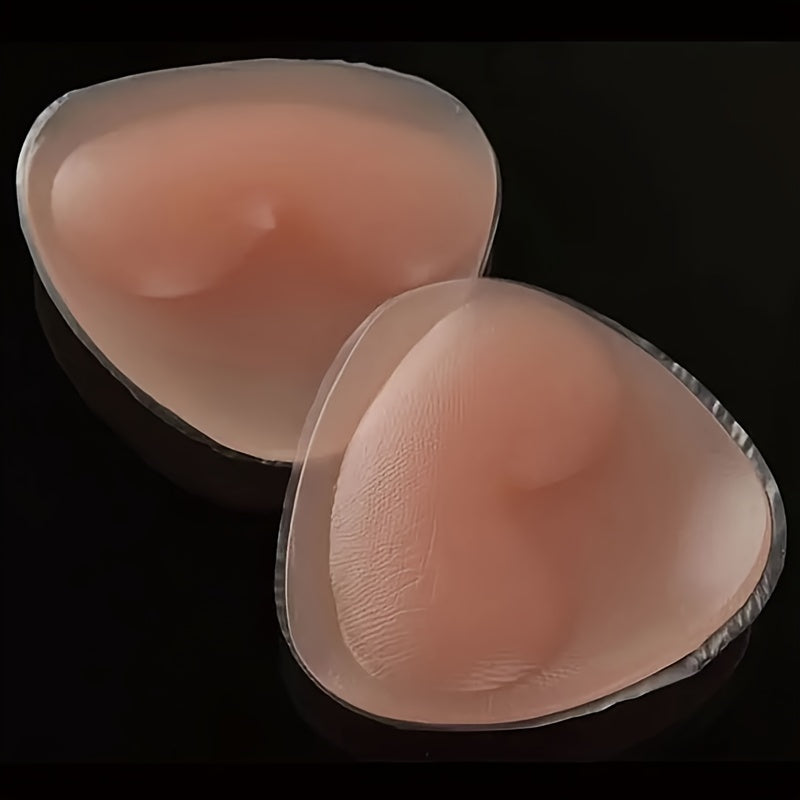 Silicone Bra Insert Pads for Enhancing Chest in Women's Lingerie Pair Set