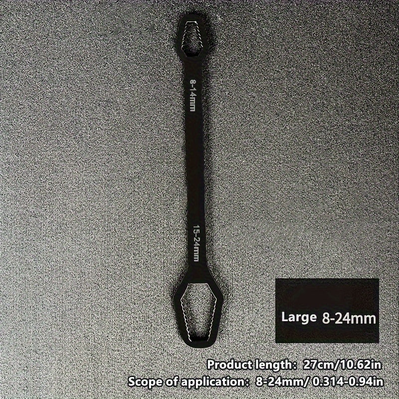 Multi-Functional Double Head Wrench Adjustable Hand Tools for Household Use
