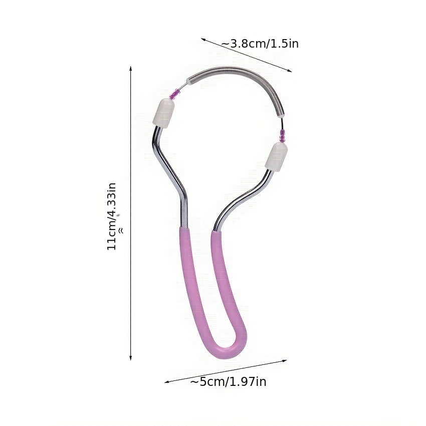 Unisex Painless Spring Epilator Handheld Facial Hair Remover for Lip Eyebrow