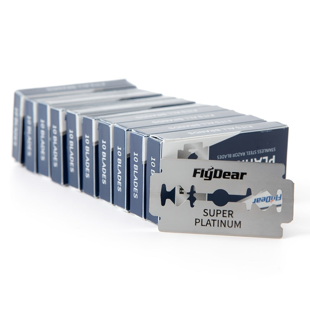 Maquinilla de afeitar de acero inoxidable de doble cara para afeitar y depilación