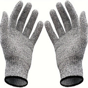 Unisex HPPE Cut-Resistant Gloves for Kitchen, Woodworking, Gardening