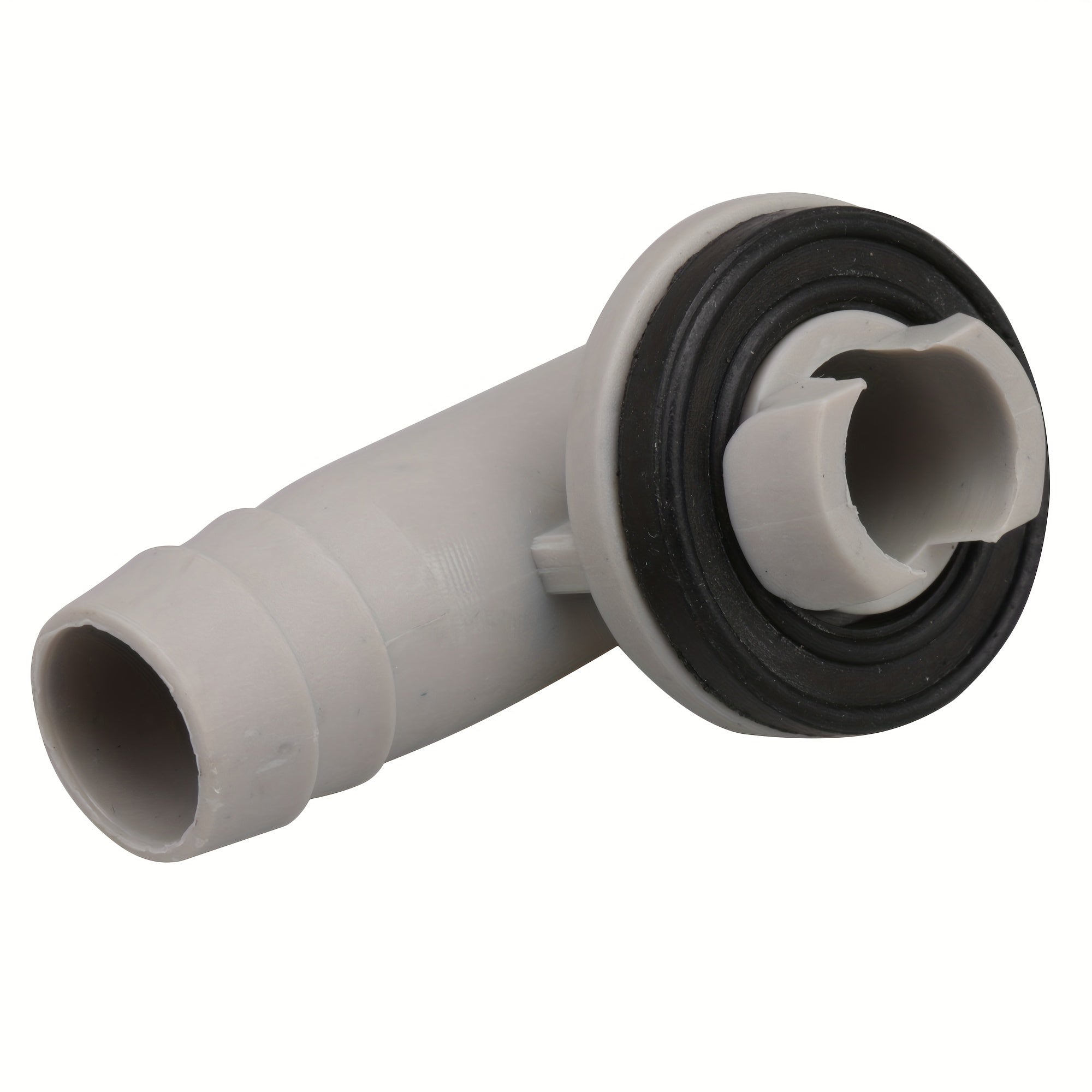 5pcs PVC Air Conditioner Drain Hose Connectors Leak-Proof Gray Black 15mm