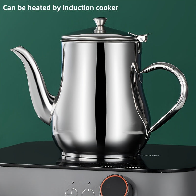 Нержавеющая сталь чайник с фильтром для горячих и холодных напитков, большой объем