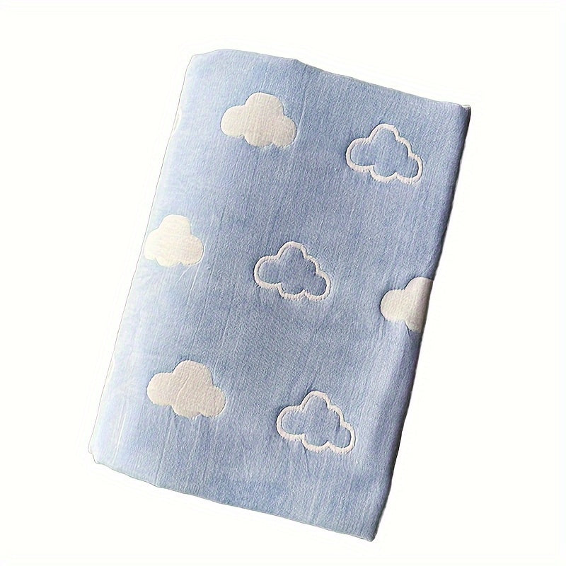 Toalla de bebé con diseño de caricatura, ligera y transpirable, suave y acogedora para uso durante todo el año