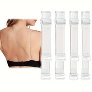 8 Transparent Adjustable Shoulder Straps for Women's Lingerie and Underwear Set of 8