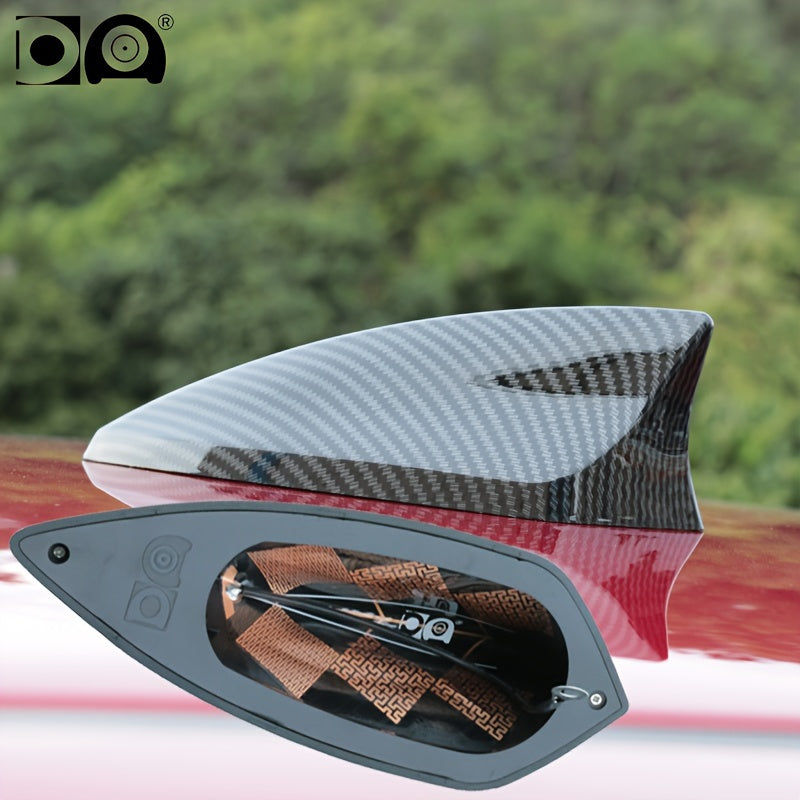 Universal Car Shark Fin Antenna, Multi-Color, Flexible Fit for Many Vehicles