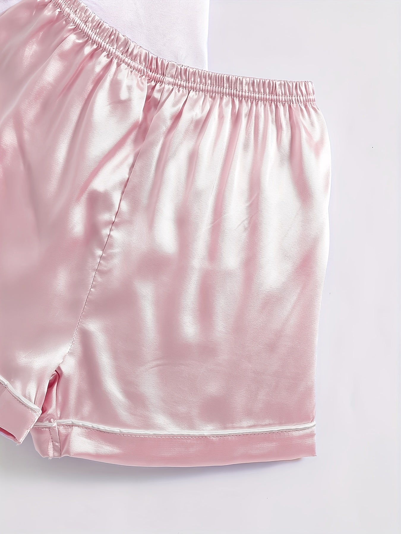 Детский огнеупорный пижамный комплект с бежевым коротким рукавом с воротником кардиганом и подходящими шортами или брюками для весны и осени