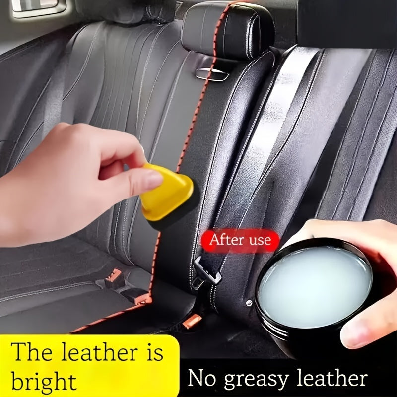 Leather and Plastic Restoration Cream for Auto Interiors and Exteriors 50g