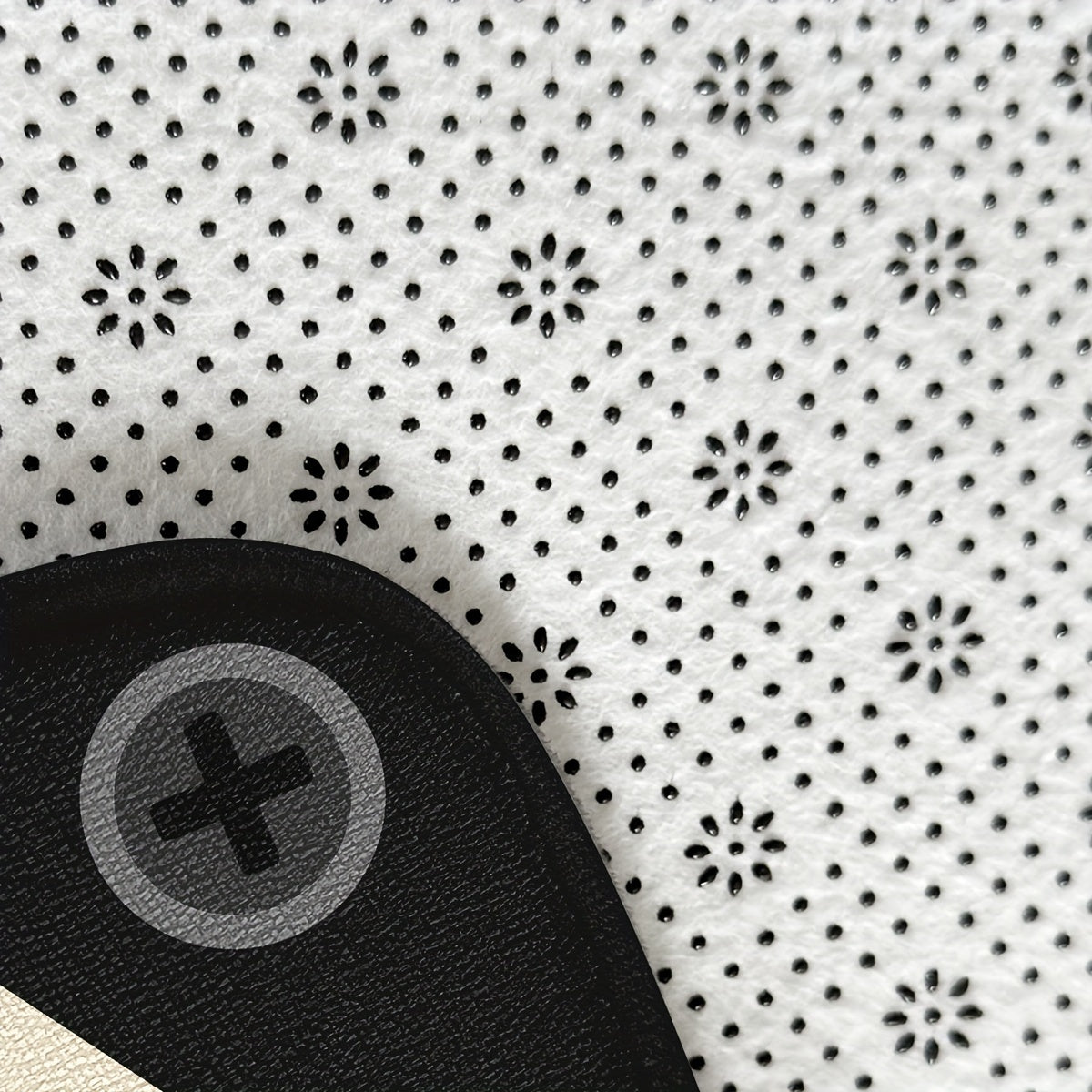 Non-Slip Absorbent Stain-Resistant Kitchen Mat with Red Cassette Design Various Sizes