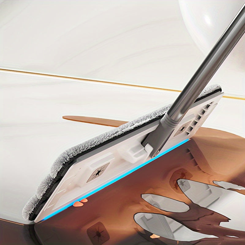 Qattiq xizmat qiladigan mop va kashlak to'plami, siqish tutqich va suv chiqarish leveri bilan