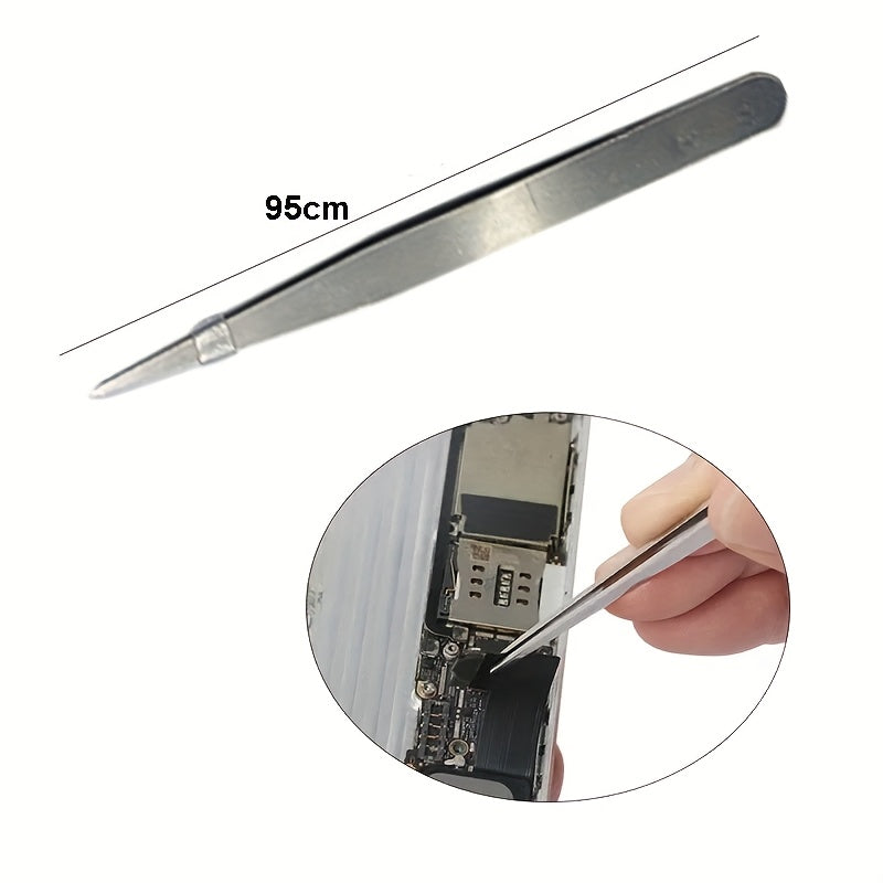 42-in-1 Mobile Phone Repair Tool Kit for iPhone iPad Laptop with Pry Bar Screwdriver Blade