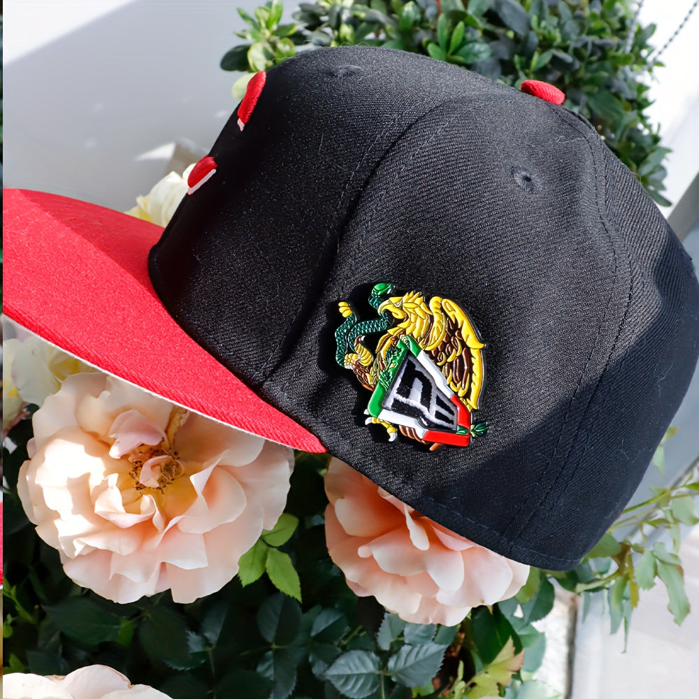Baseball Hat Pin for Men, Mexican Eagle Design, Fashion Gift, 1 Piece