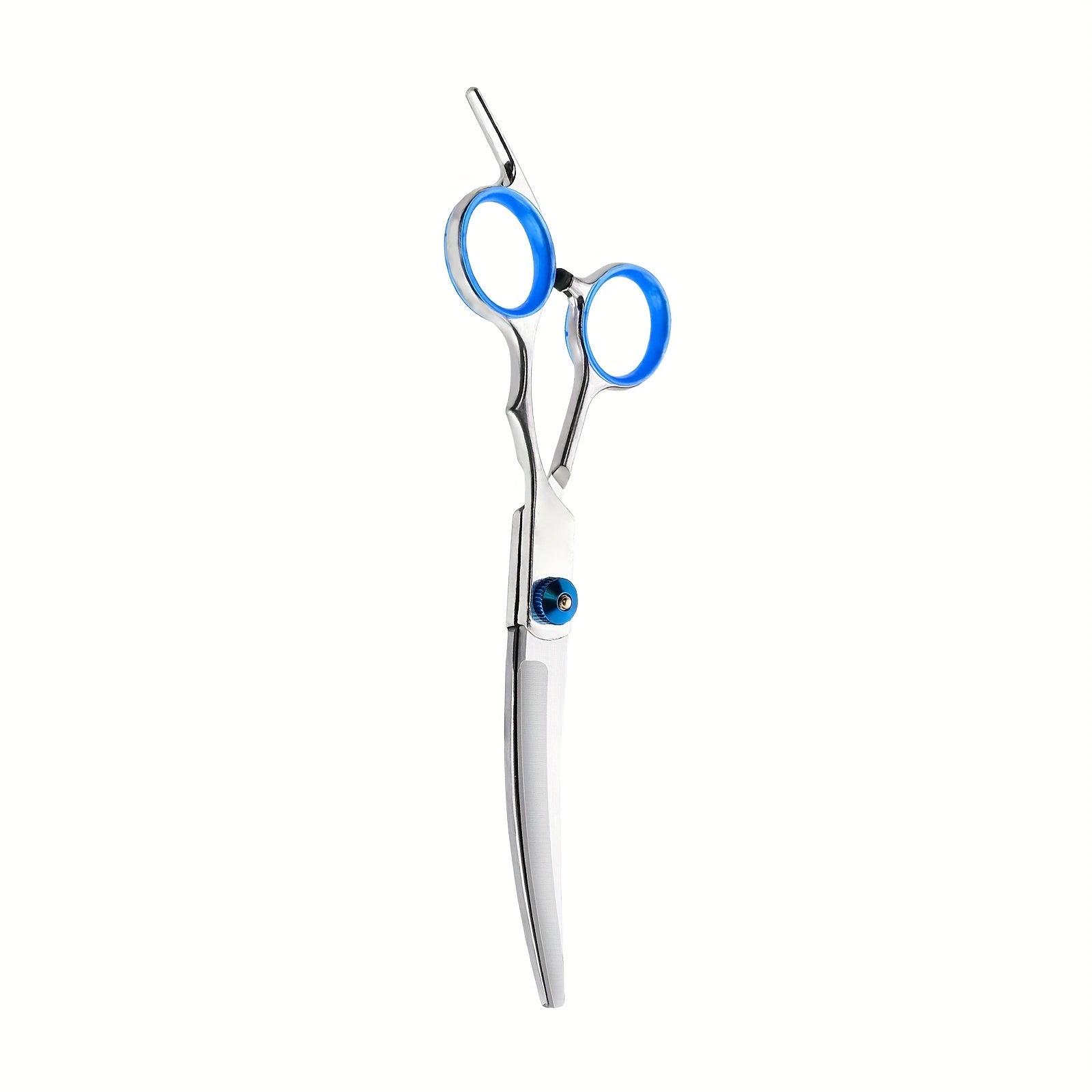 Pet Grooming Kit Stainless Steel Includes Blue Trimming Scissors Curved Scissors Combs for Dogs