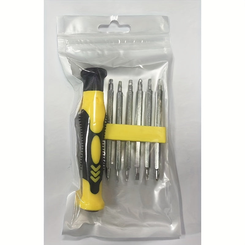 Kit de destornilladores de precisión 12-en-1 de acero cromo vanadio para smartphones y tablets