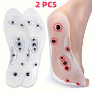 Magnetic Massage Insoles for Men and Women, Comfortable, Travel-Ready