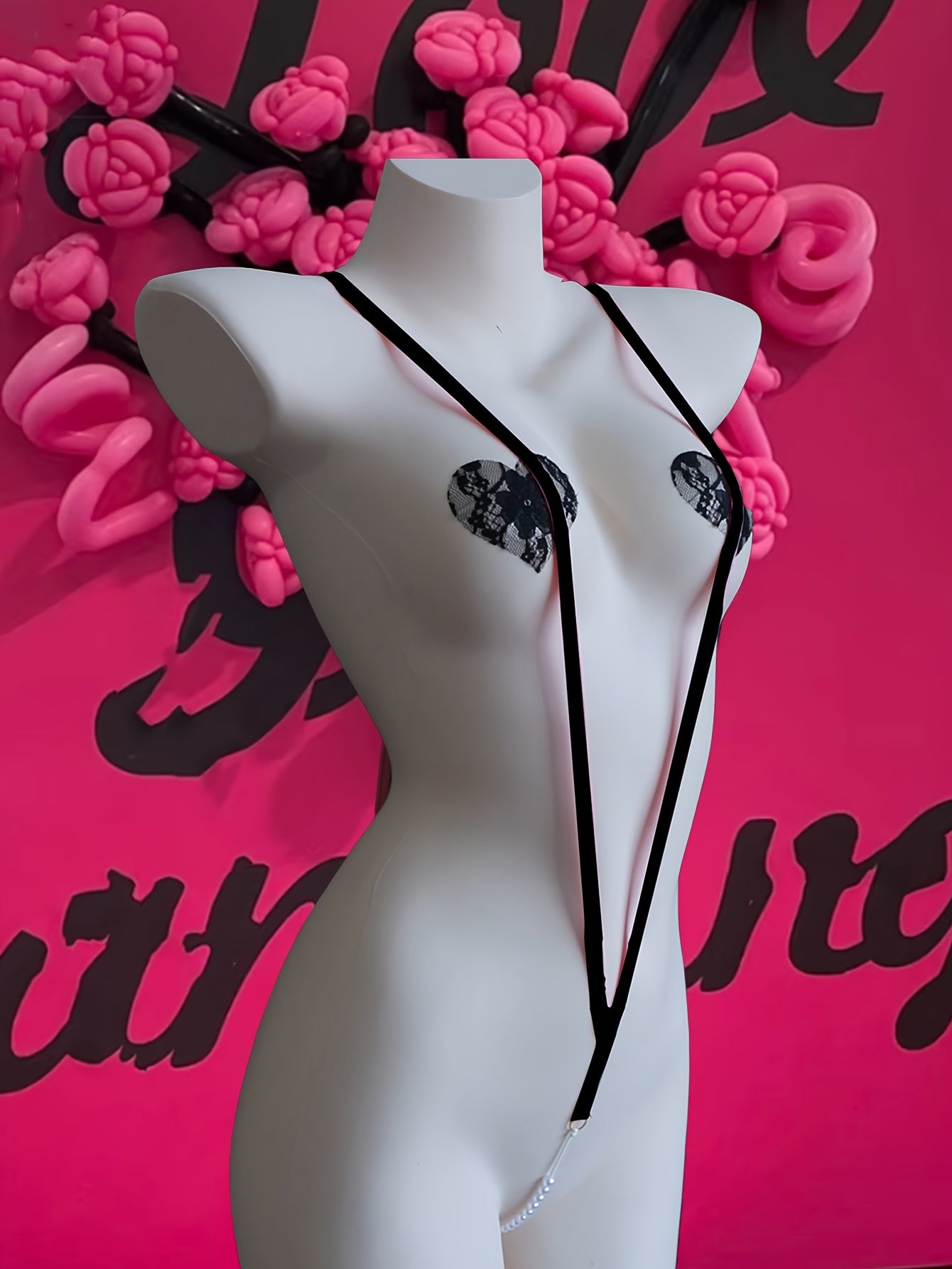 Women's Sexy Three-Point Bodysuit Pajamas Lingerie Nightwear