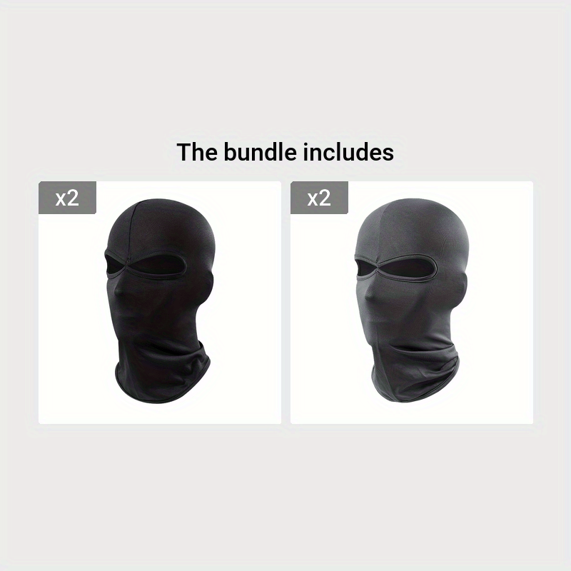 Unisex Breathable Face Mask Neck Cover UV Protection Cycling Balaclava