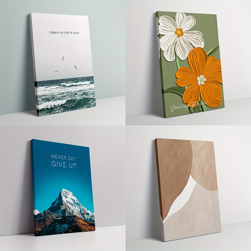 Diamond Painting Kit Vertical Oblong Frame Wall Mount Non-Magnetic for Canvas and Photo Art