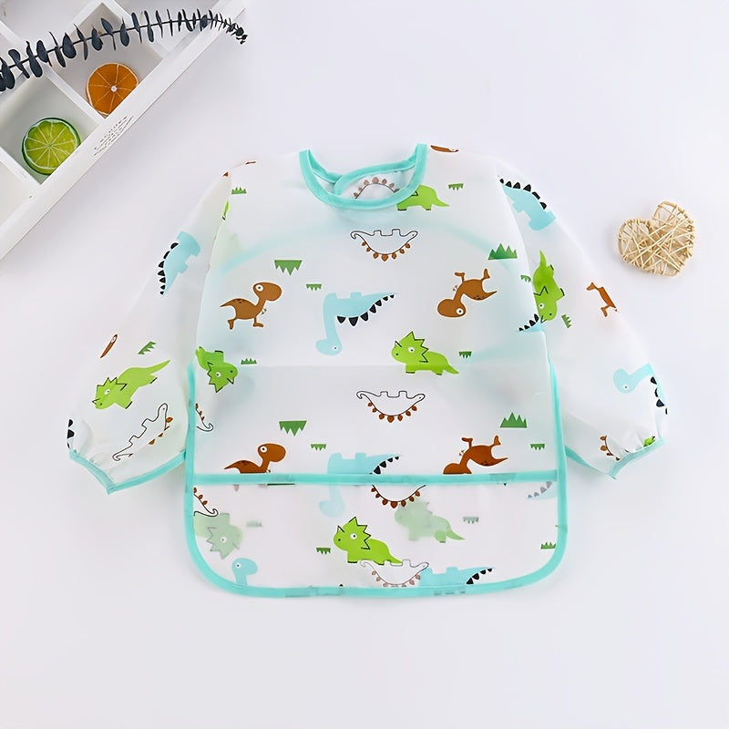Waterproof Baby Bibs with Cartoon Animal Pattern for Christmas Halloween Thanksgiving