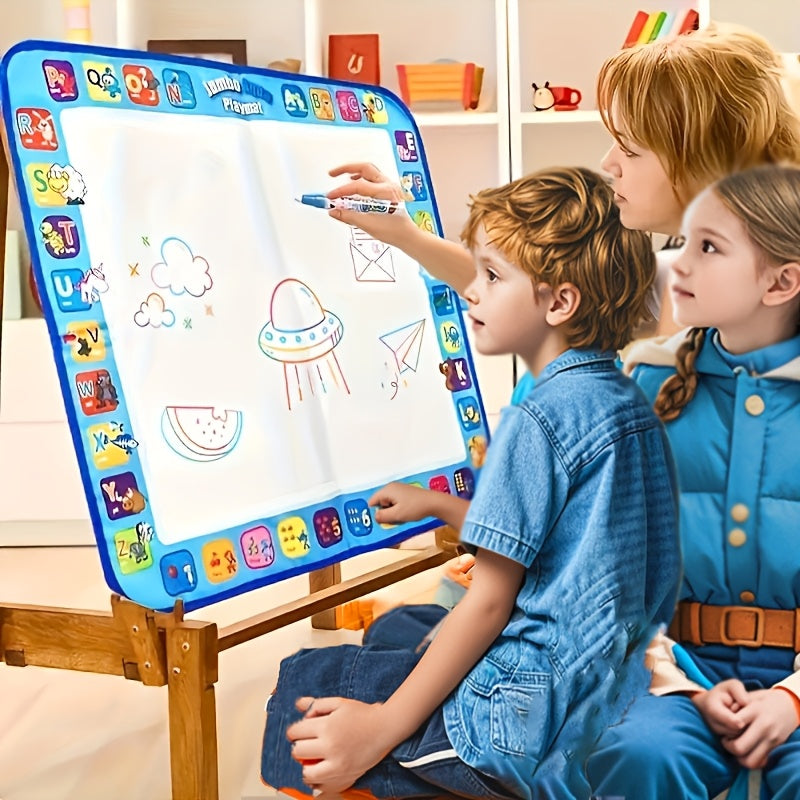 Kids Art Toy Graffiti Canvas with Reusable Magic Pen for Creativity and Coordination